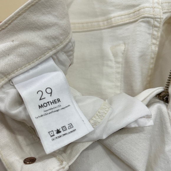 MOTHER Insider Crop Step Fray Whipping The Racer - Picture 9 of 9